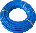 Труба гофрированная отожженная нержавеющая сталь c п/э покрытием (синяя) TR- 15A STACORT