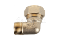 Угольник труба-наружная резьба (папа) 15*1/2