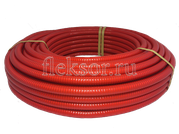 Труба гофрированная отожженная нержавеющая сталь c п/э покрытием (красная) TR- 25A