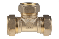 Тройник труба-труба-труба 25*25*25