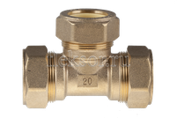 Тройник труба-труба-труба 20*20*20