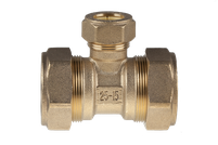 Тройник редукционный труба-труба-труба 25-15-25 STACORT