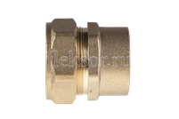 Соединение (муфта) труба-внутренняя резьба (мама) 25*1