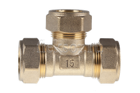 Тройник труба-труба-труба 15*15*15