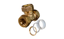 Тройник труба-труба-труба 15-15-15 Stacort