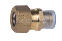 Соединение (муфта) труба-наружная резьба (папа) 15*1/2 c графитовой прокладкой (для солнечных коллекторов)