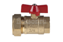 Соединение кран шаровой-внутренняя резьба(мама) 20*3/4