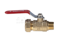 Соединение кран шаровой-наружная резьба(папа) 15*1/2