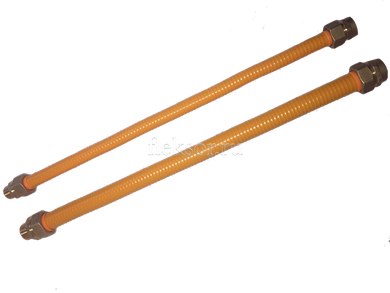 Шланг для газа 1/2" гайка-гайка 50 см