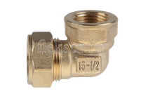 Угольник труба-внутренняя резьба (мама) 15*1/2